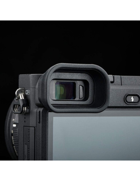 Copa ocular de silicona suave Jinjiacheng para Sony A6600 A6500 A6400