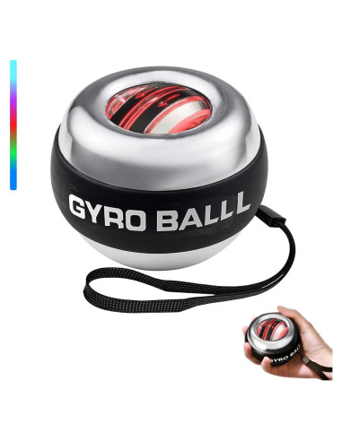 Ejercitador de Muñeca IPJIB Bola de Giroscopio 9.5 cm Metal