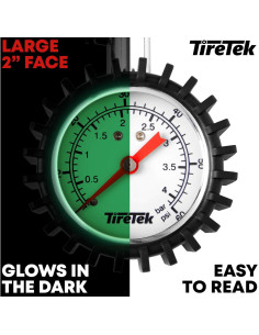 Medidor de Presión de Neumáticos TireTek UM1982 - Precisión ANSI 2