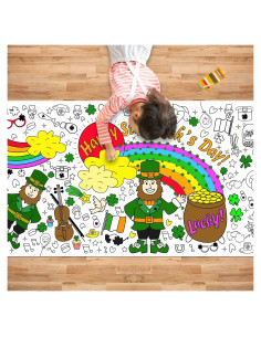 Póster de Colorear Gigante OHOME 182.9x76.2cm San Patricio