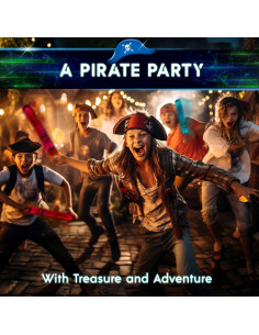 Juego de Aventura Pirata Starlux - Captura la Bandera 8+ 2