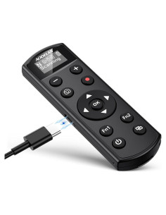 Control Remoto Inalámbrico Aodelan para Cámara Nikon - Disparador Recargable USB-C con Pantalla OLED