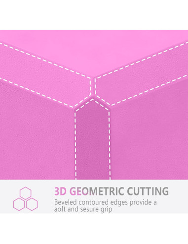 2 Bloques de Yoga H.J. Immbir EVA Antideslizantes 22.86x15.24x10.16 cm