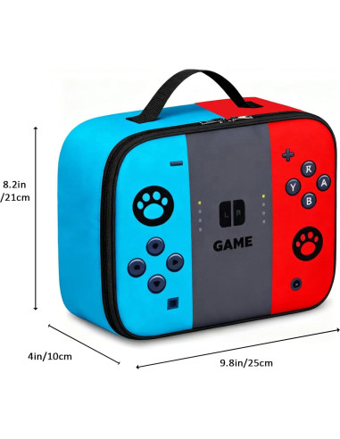 Bolsa de Almuerzo Reutilizable JWSXCFD Aislada 22x13x20cm