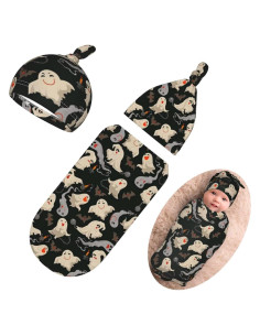 Manta de Envueltos para Recién Nacidos DTYYFBSN Hallowmas