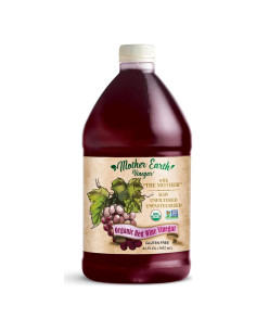Vinagre de Vino Tinto Orgánico Madre Tierra 1.89L Crudo