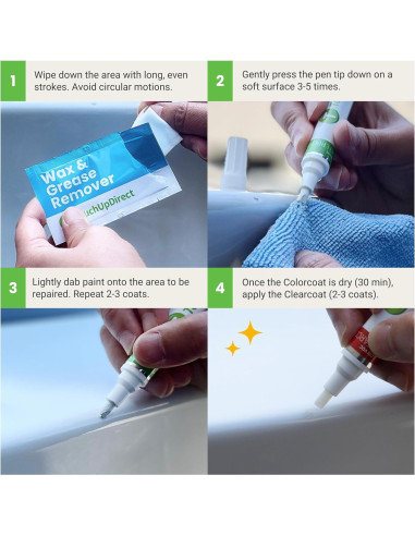 Kit de Retocado TouchUpDirect Blanco Alpino para Chips y Rayones