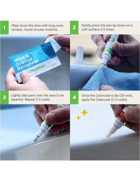 Kit de Retocado TouchUpDirect Blanco Alpino para Chips y Rayones