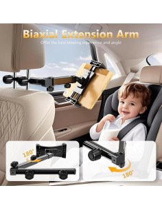 Soporte para iPad PEMOTech 360 Ajustable para Coche 2