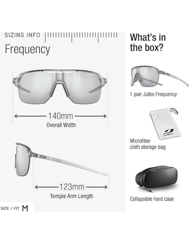 Gafas de sol Julbo Frequency Performance UV 100% para ciclismo