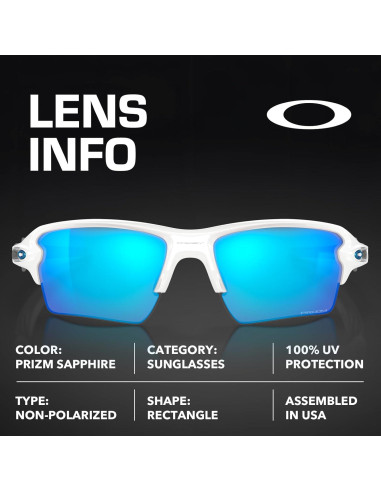 Gafas de Sol Oakley Flak 2.0 XL Rectangulares Prizm Zafiro