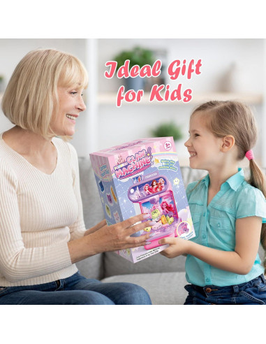 Mini Máquina de Garras TingingYuli Princesa-B con 20 Juguetes