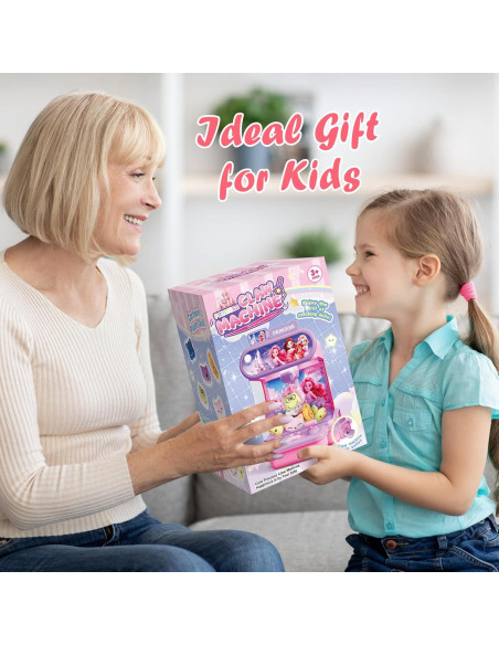 Mini Máquina de Garras TingingYuli Princesa-B con 20 Juguetes