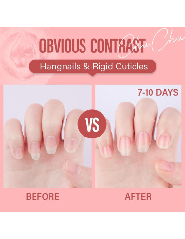 Aceite para Cutículas CHUCHU 15ml Rosa y Jojoba Hidratante