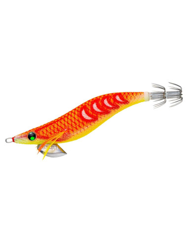Duel Egi Ikka Toma Aori Q 3.5cm Naranja para Pesca
