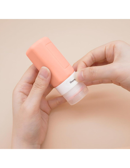 Botellas de Viaje Silicona Ruinovate 59 ml 5 Piezas Multi-color