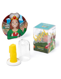 Cepillo de Dedo SuperMouth Keri para Bebés - Silicona Suave