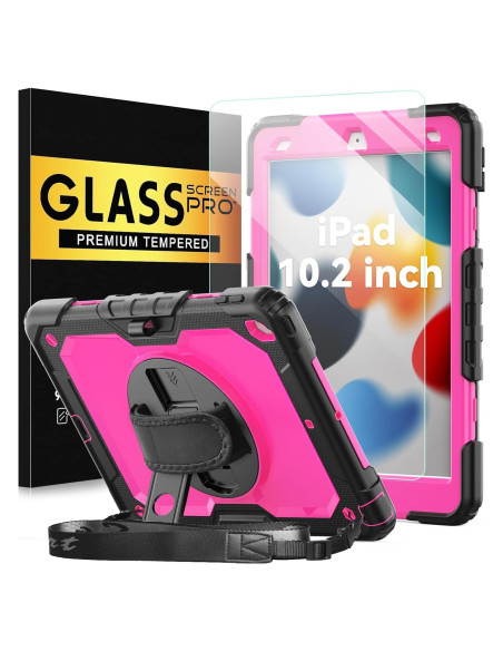 Funda Protectora Rosa BLOSOMEET para iPad 10.2 9na/8va/7ma Gen