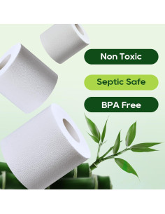 Papel Higiénico Ecológico ECOLipak de Bambú - 16 Rollos Dobles 2