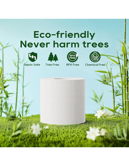 Papel Higiénico Ecológico ECOLipak de Bambú - 16 Rollos Dobles