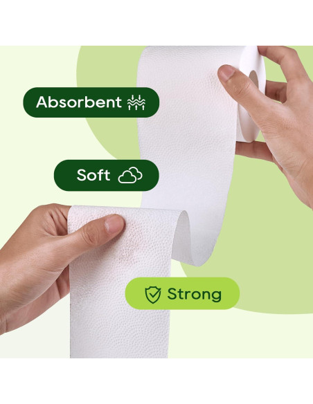 Papel Higiénico Ecológico ECOLipak de Bambú - 16 Rollos Dobles