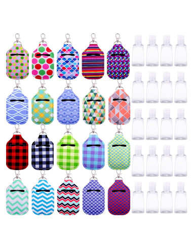 Set Duufin 40 Soportes Llave y Botellas Viaje 30ml