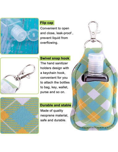 Set Duufin 40 Soportes Llave y Botellas Viaje 30ml