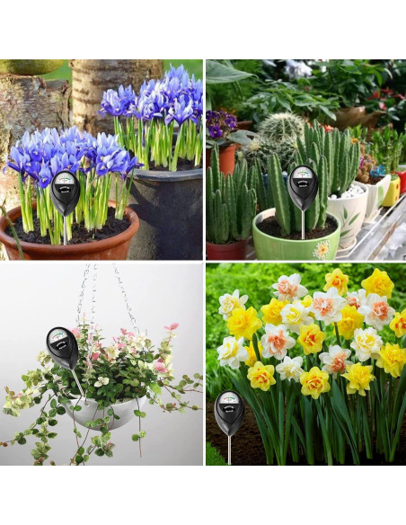 Medidor de Humedad del Suelo IUSEIT para Jardín 17 cm