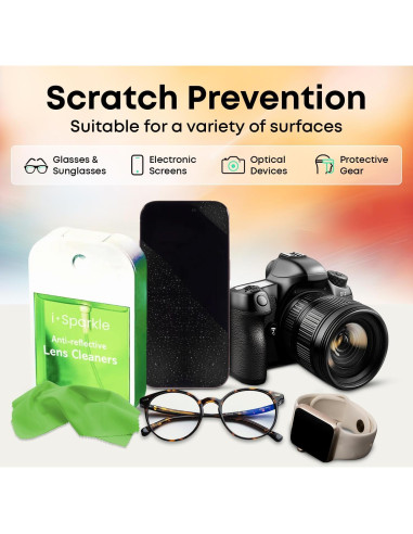 Kit de Limpieza de Gafas OPTIPAK 2x39.1ml Spray + 2 Paños