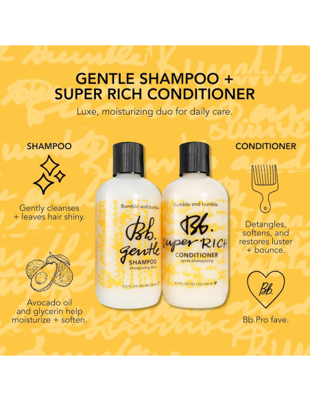 Champú Suave Bumble and bumble 1000 ml Hidratante Brillo