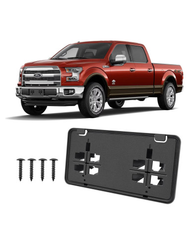 Marco de Placa de Licencia Frontal GZSH para F150 2015-2017