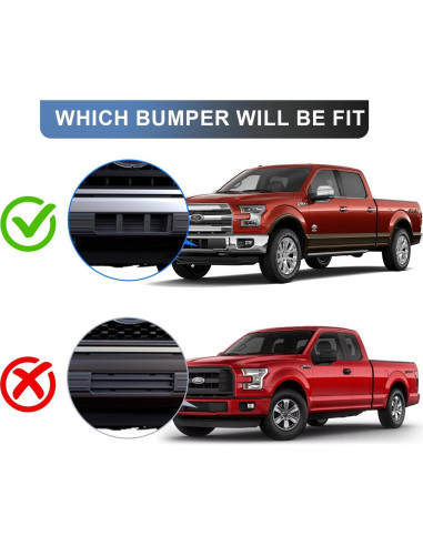 Marco de Placa de Licencia Frontal GZSH para F150 2015-2017