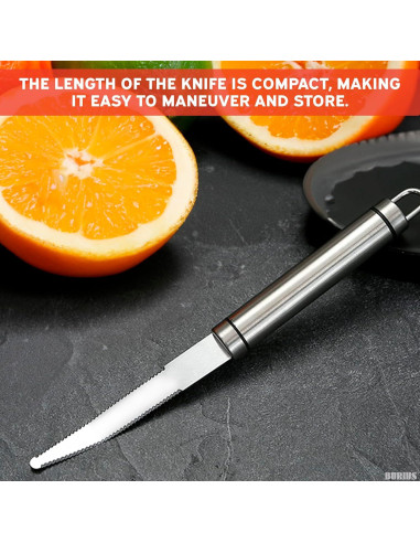 Cuchillo de Pomelo BURIUS de Acero Inoxidable 20.32 cm