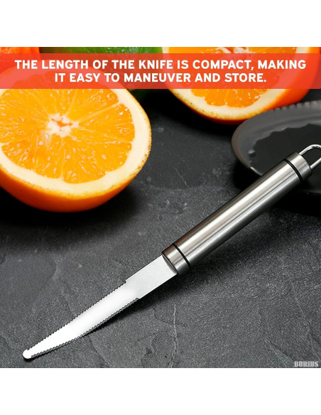 Cuchillo de Pomelo BURIUS de Acero Inoxidable 20.32 cm