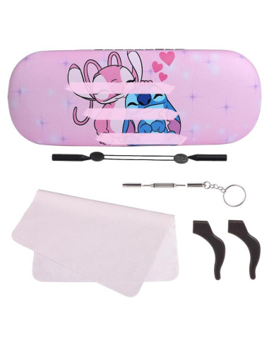 Estuche de Gafas ADBGV con Paño y Accesorios - Diseño Animado