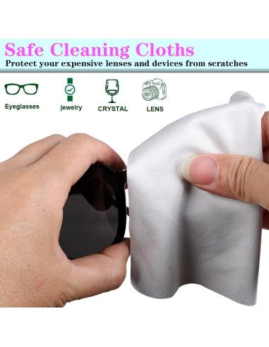 Estuche de Gafas ADBGV con Paño y Accesorios - Diseño Animado