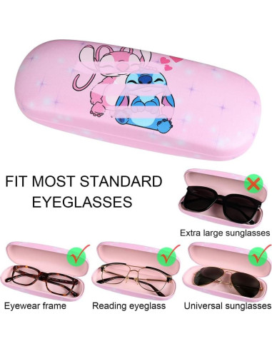 Estuche de Gafas ADBGV con Paño y Accesorios - Diseño Animado