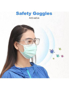 Gafas de Seguridad LASMEX Antivaho para Mujeres y Niñas 2