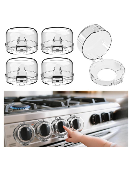 Cubiertas de Seguridad para Perillas de Estufa Niños 5 PCS