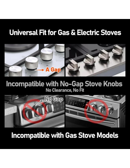 Cubiertas de Seguridad para Perillas de Estufa Niños 5 PCS