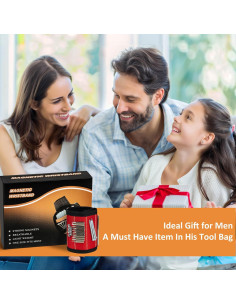 Paquete de 2 Pulseras Magnéticas Cioew Ayag para Herramientas 2