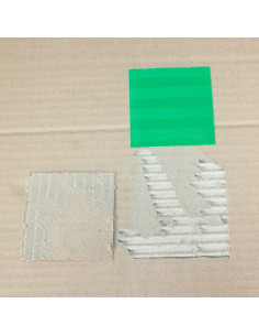 Cinta Reflectante Verde Tuyrchu 10x10 cm - 50 Pcs Alta Visibilidad 2