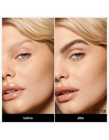 Bolígrafo de Cejas Anglicolor Microblading 01 Rubio Caramelo