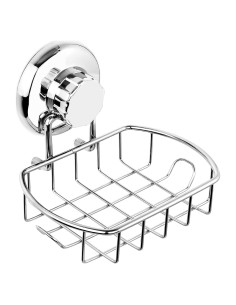 Soporte de Jabón HASKO con Ventosa Acero Inoxidable 11x12.7cm