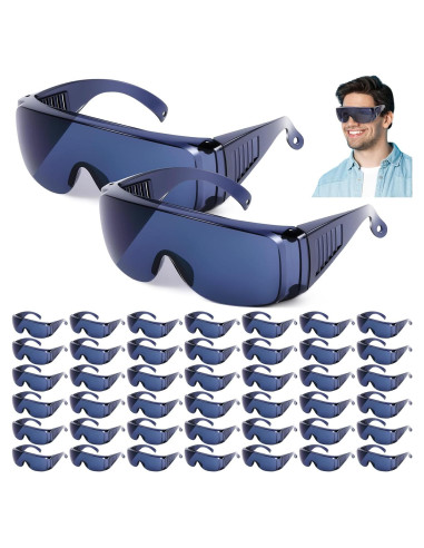 Gafas de Seguridad Kanayu 50 Pares Anti Niebla y Rayones