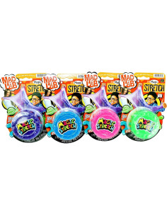 Slime Neón JA-RU 4 Paquetes No Pegajoso para Niños 2