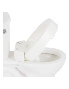 Asiento Elevado para Inodoro Vive Estándar 8.9 cm Crema