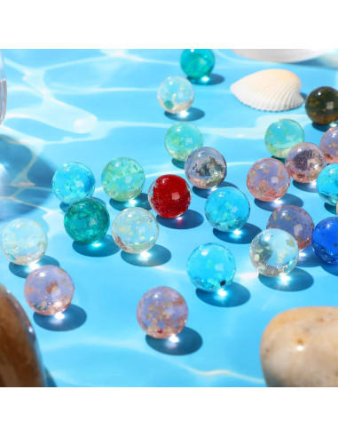 Canicas Brillantes Skylety 20 Piezas 16 mm Luminosa DIY