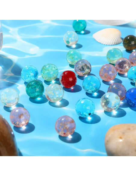 Canicas Brillantes Skylety 20 Piezas 16 mm Luminosa DIY