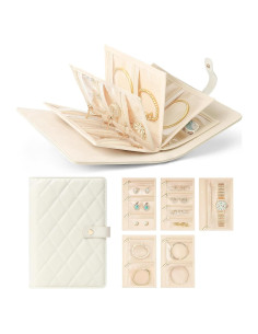 Organizador de Joyería HOMEHIVE Antioxidante Portátil Crema